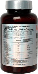 OMEGA-3 Litte Life Lab, 1000 мг, вегетарианские капсулы, 100 шт. Litte Life Lab — фото 2