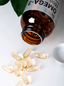 OMEGA-3 Litte Life Lab, 1000 мг, вегетарианские капсулы, 100 шт. Litte Life Lab — фото 3