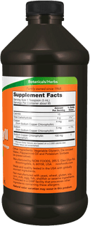 Жидкий хлорофилл / Chlorophyll Liquid, мята, 473 мл. NOW Foods — фото 2