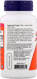 P-5-P / П-5-П, 50 мг, капсулы, 90 шт. NOW Foods — фото 2