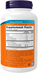 Ультра Омега-3 / Ultra Omega 3, капсулы, 180 шт. NOW Foods — фото 2