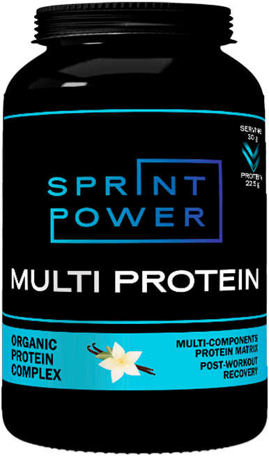 Мульти протеин "SPRINT POWER", ваниль, порошок, 900 г