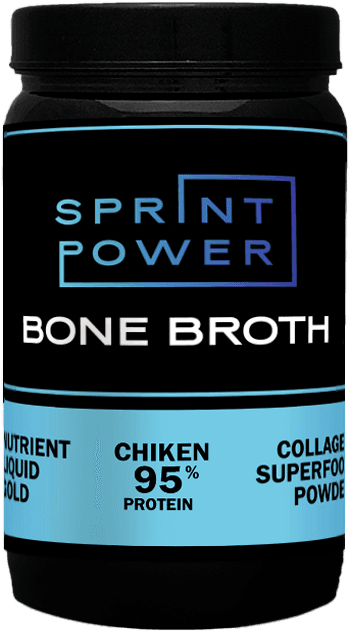 Костный куриный бульон, порошок, 250 г. SPRINT POWER