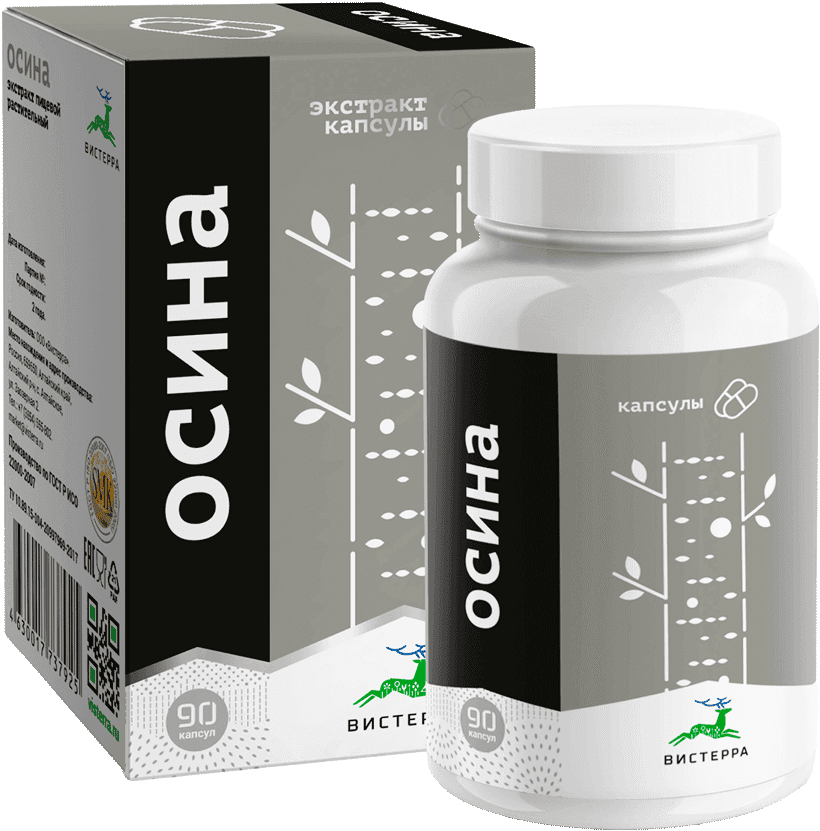 ОСИНА, капсулы, 90 шт. ВИСТЕРРА