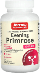 Evening Primrose Масло примулы вечерней, 1300 мг, капсулы, 60 шт. Jarrow Formulas — фото 1