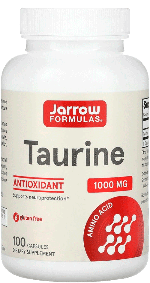 Таурин Taurine, капсулы, 100 шт. Jarrow Formulas