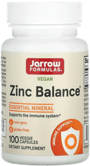 Zinc Balance, вегетарианские капсулы, 100 шт. Jarrow Formulas — фото 1